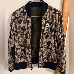 Converse Reversible waterproof jacket（women）